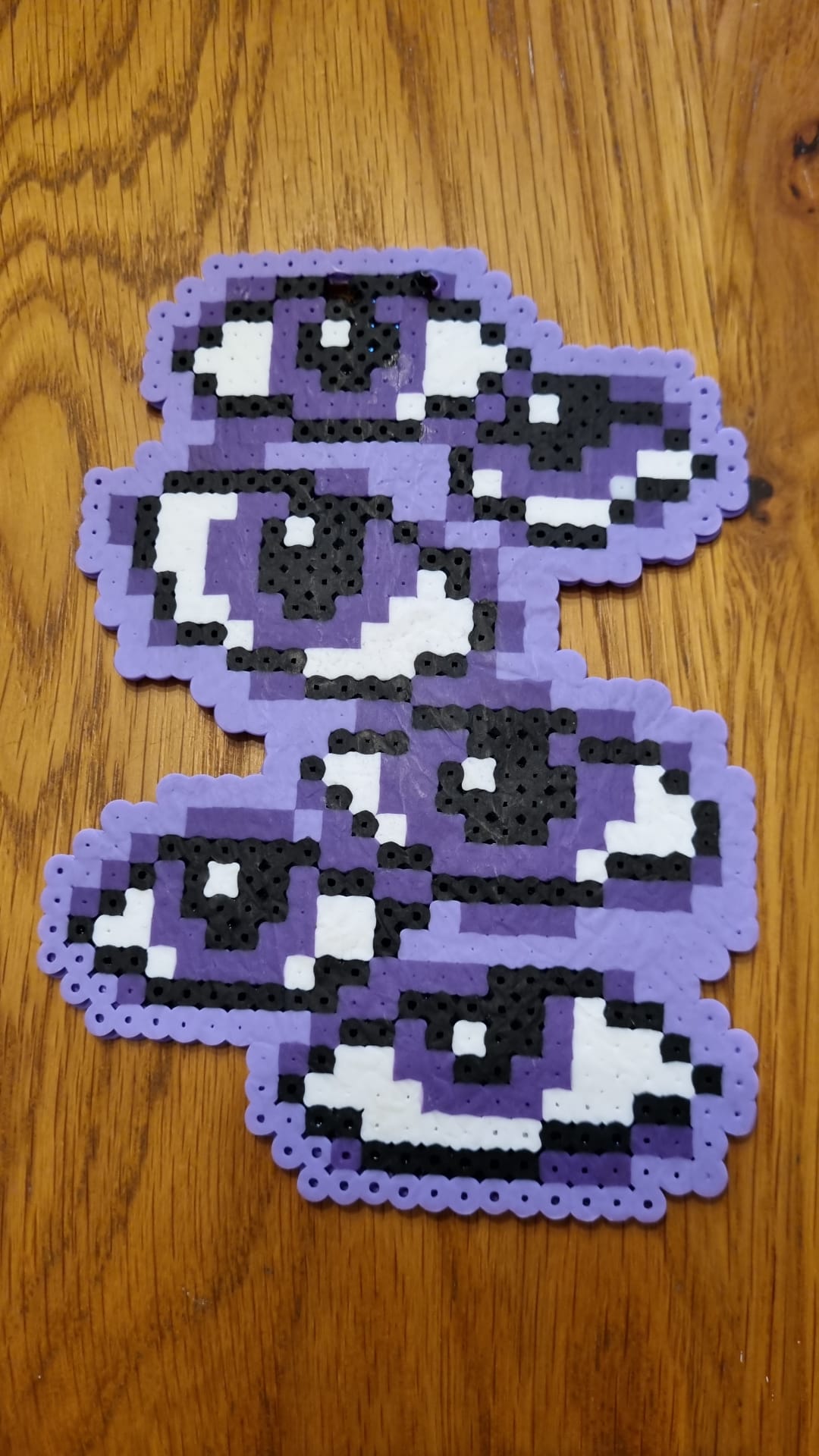 Iron-on bead eyes