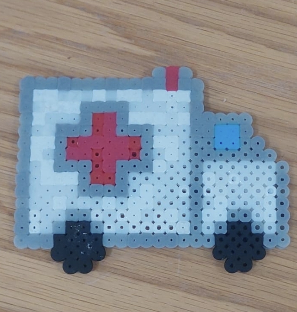 Ambulance ironing beads